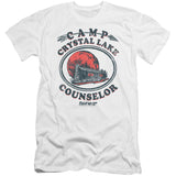 Camp Counselor Premium Canvas Brand Slim Fit T-shirt
