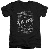 Barbed Adult V-Neck Slim Fit T-shirt