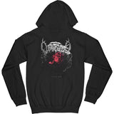 Diluvium Zippered Hooded Sweatshirt