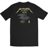 And Justice For All Tracks (Back Print) Slim Fit T-shirt