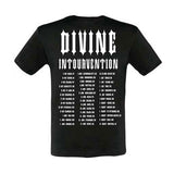 Divine Intervention 2014 Dates (Ex-Tour with Back Print) Slim Fit T-shirt