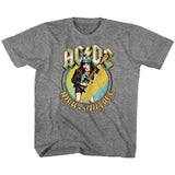 Blue Yellow Voltage Kids Childrens T-shirt