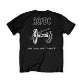 About To Rock (Back Print/Retail Pack) Slim Fit T-shirt