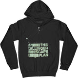Bleach Zippered Hooded Sweatshirt