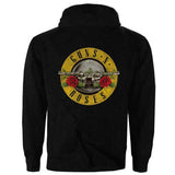 Classic Logo Zippered Hooded Sweatshirt