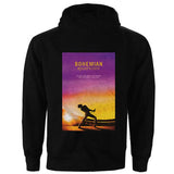 Bohemian Rhapsody Movie Poster (Back Print) Hooded Sweatshirt