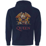 Classic Crest (Back Print) Zippered Hooded Sweatshirt