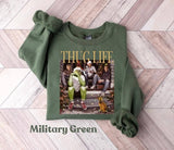 Thug Life Christmas Sweatshirt - Holiday Movie Shirt