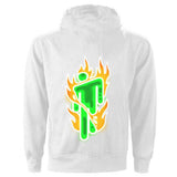 Airbrush Flames Blohsh (Back Print) Hooded Sweatshirt Style002