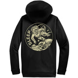 Astronaut ZIP UP HOODIE Zippered Hooded Sweatshirt