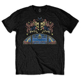 Coloured Graveyard (Back Print) Slim Fit T-shirt