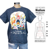 A Day At The Races Mineral Washed Junior Boyfriend Tee Junior Top