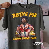Lemon Pound Cake Afroman Funny Dessert Cotton Tee