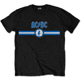 Blue Logo & Stripe Slim Fit T-shirt