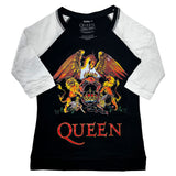 Classic Crest Ladies Raglan Tee Junior Top