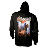 Crusader Zippered Hooded Sweatshirt Style001
