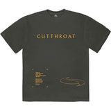 Cutthroat Symbols (Back Print) Slim Fit T-shirt