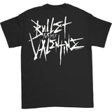 Album Cropped & Large Logo (Back Print) Slim Fit T-shirt