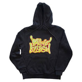 Airbrush Flames Blohsh (Back Print) Hooded Sweatshirt Style003
