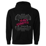 Bad Habits (Back Print) Hooded Sweatshirt