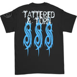 20th Anniversary Tattered & Torn (Back Print) Slim Fit T-shirt