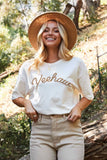 Yeehaw Mineral Washed Graphic Top