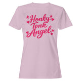 Honky Country Angel Women's T-Shirt Light Pink
