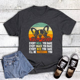 Pets Dog I'll Be Watching You Graphic Tee