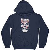 Blood Drip Skull Hooded Sweatshirt