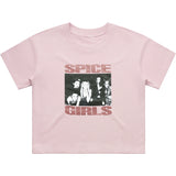 B&W Photo Pink Crop Juniors Tee Junior Top