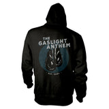 Boxing Gloves Zippered Hooded Sweatshirt