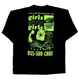 855-580-CRUE Long Sleeve Tee Long Sleeve