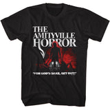 Amityville Horror Lutz With Axe Shadow T-shirt