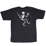 Black & White Live Band Photo Over Logo T-shirt