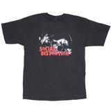 Black & White Live Band Photo Over Logo T-shirt