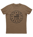 Betsy Ross Flag Rebellion Becomes Duty FJB T-shirt (O)