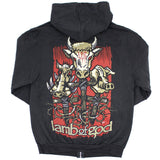 Ashes Of The Wake (Only 1 Available) Zippered Hooded Sweatshirt
