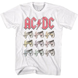 AC/DC Multi Color Cannons T-shirt