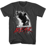 Cocaine Bear Movie Poster Light T-shirt Style003