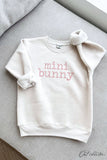 Mini Bunny Youth Unisex Graphic Sweatshirt