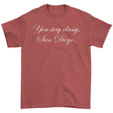 Anchorman Stay Classy Front And Back T-shirt