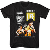 Bruce Lee Triple T-shirt Style001
