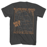 AC/DC Europe 1980 T-shirt