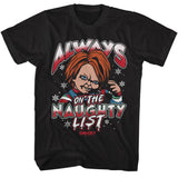 Chucky Naughty List T-shirt
