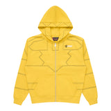 YUGIOH PUZZLE ZIP HOODIE (YELLOW)