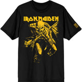 50 Trooper Crop Yellow T-shirt