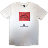 Definitely Maybe Ticket Stub T-shirt Style001