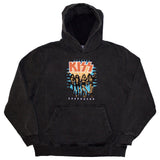 Destroyer 3d Logo Stone Wash Hooded Sweatshirt
