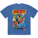 Avengers Assemble Retro Stone Wash T-shirt
