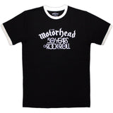 50 Years Text Lock Up Ringer T-shirt